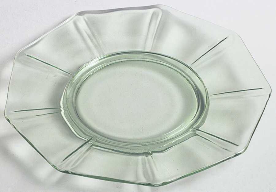 Artura Green Luncheon Plate by Indiana Glass-1