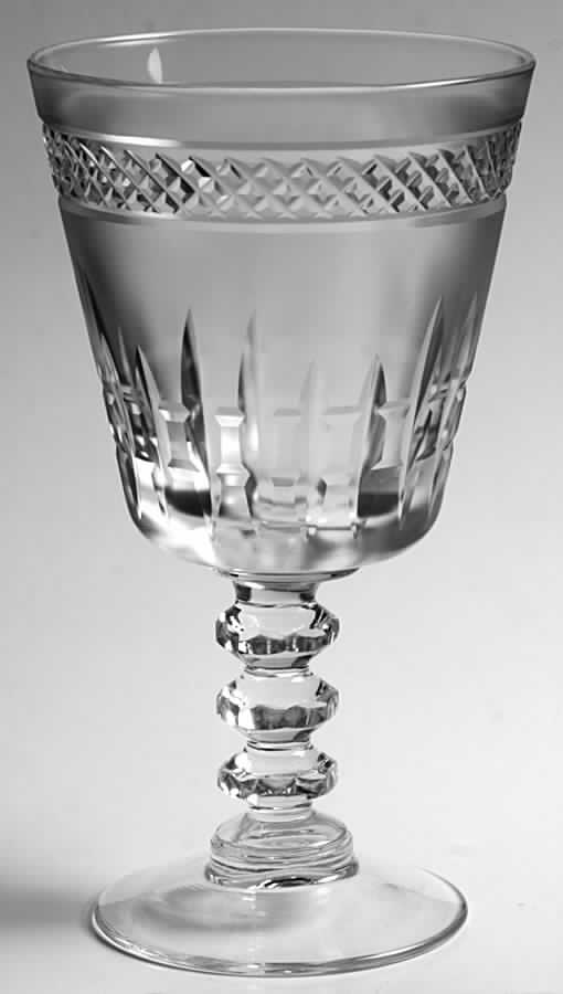12-1 (Frosted) Water Goblet by Imperial Glass-Ohio-1