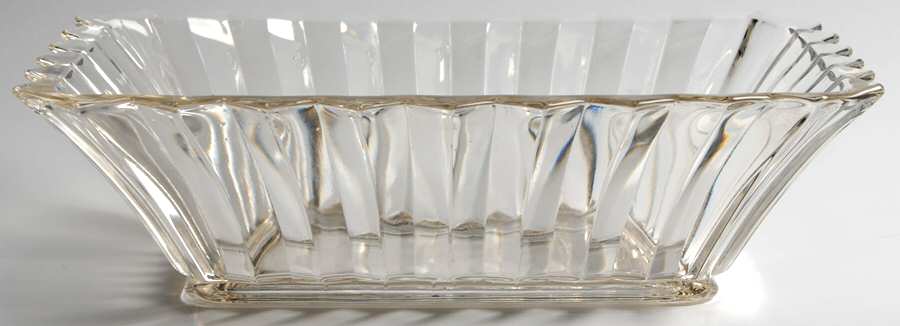1005 Clear 11" Rectangular Bowl by Indiana Glass-1