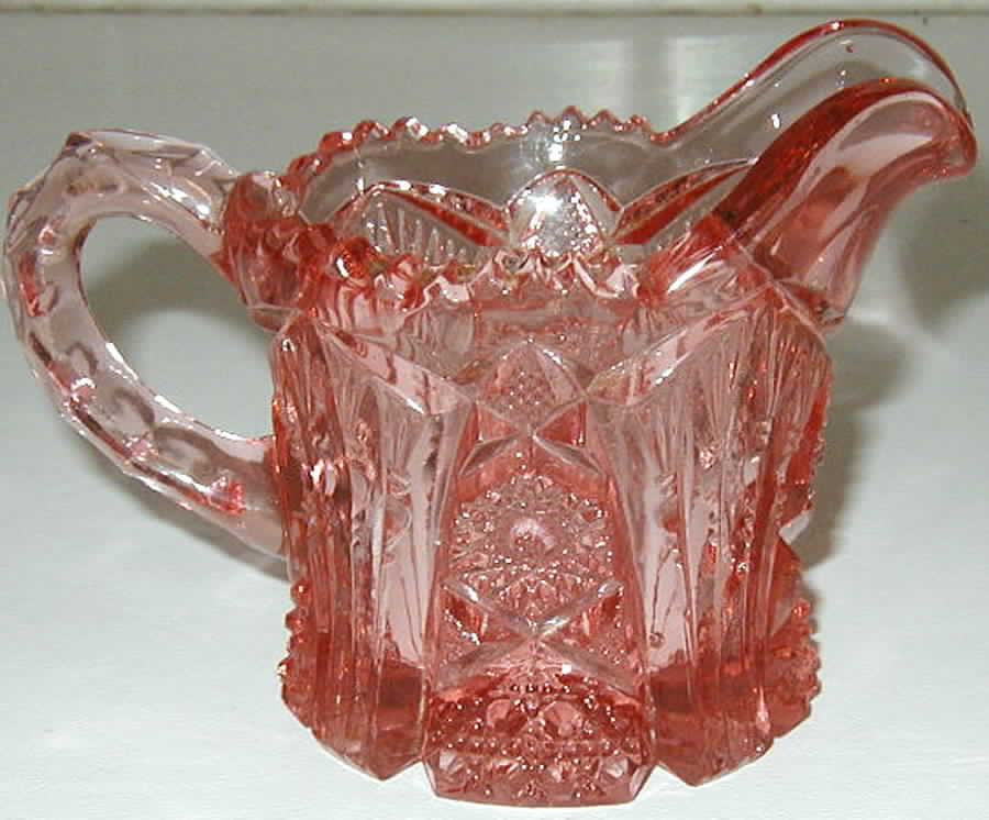 212 Pink Creamer by Imperial Glass-Ohio-1