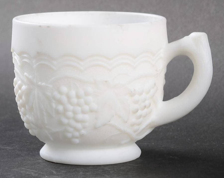 Vintage Grape Milk Glass Doeskin Punch Or Coffee/Tea Cup Only by Imperial Glass-Ohio-1