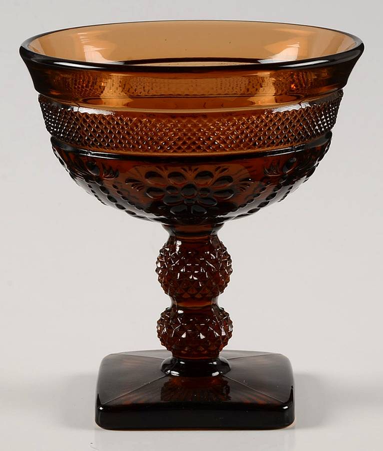 Chroma Nut Brown Champagne/Tall Sherbet by Imperial Glass-Ohio-1