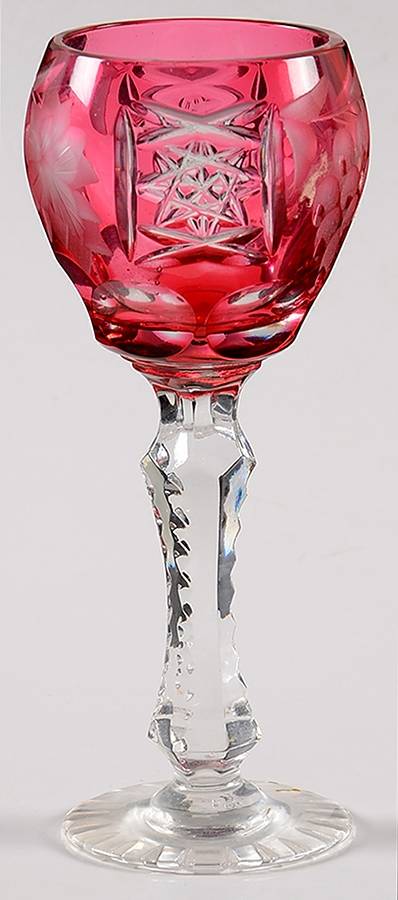 530 Ruby Cordial by Imperial Crystal (Import)-1