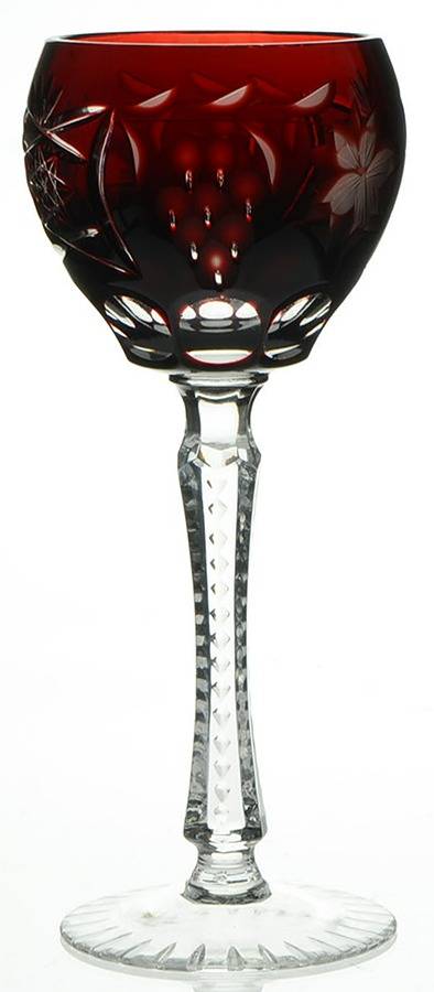 530 Ruby Hock Wine by Imperial Crystal (Import)-1