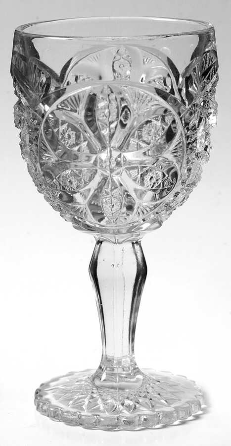 Ferris Wheel Water Goblet by Indiana Glass-1