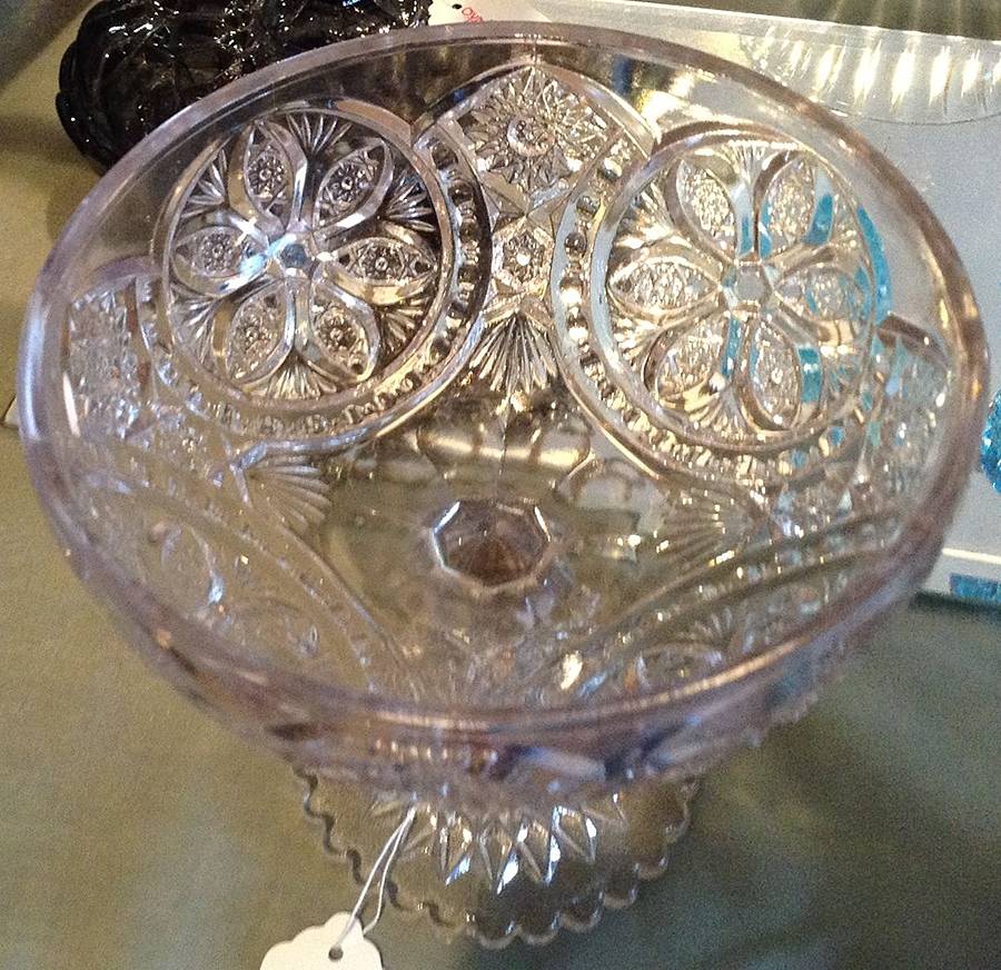 Ferris Wheel Compote No Lid by Indiana Glass-1