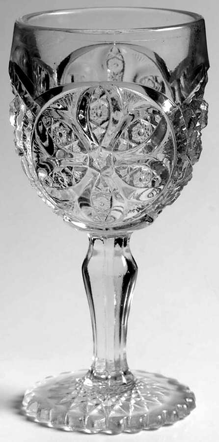 Ferris Wheel Wine Glass by Indiana Glass-1