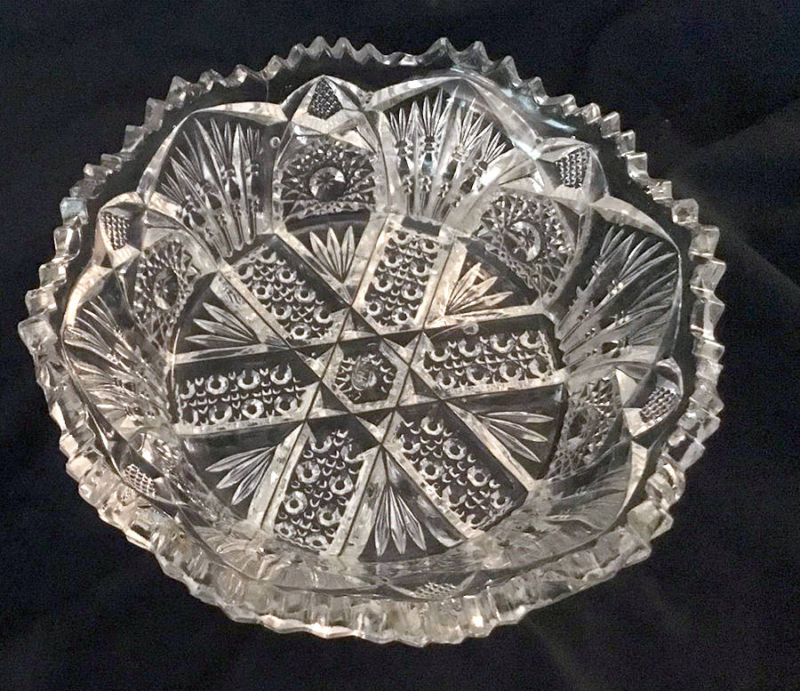 212 Clear (Giftware) 6" Round Bowl by Imperial Glass-Ohio-1