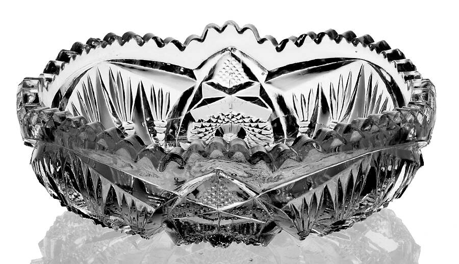 212 Clear (Giftware) 5" Nappy by Imperial Glass-Ohio-1