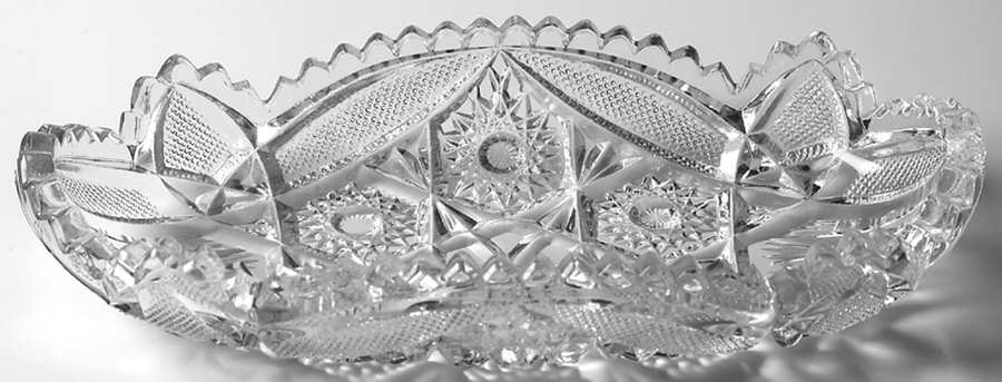 212 Clear (Giftware) 11" Oblong Celery by Imperial Glass-Ohio-1