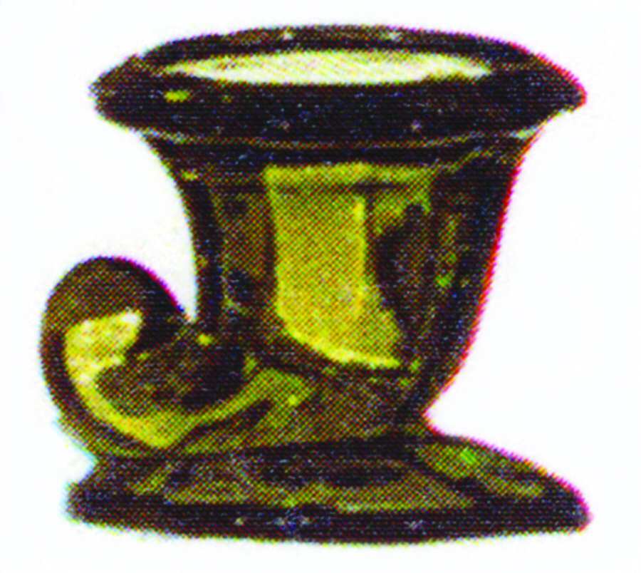 Warwick Green Single Light Candlestick by Imperial Glass-Ohio-1