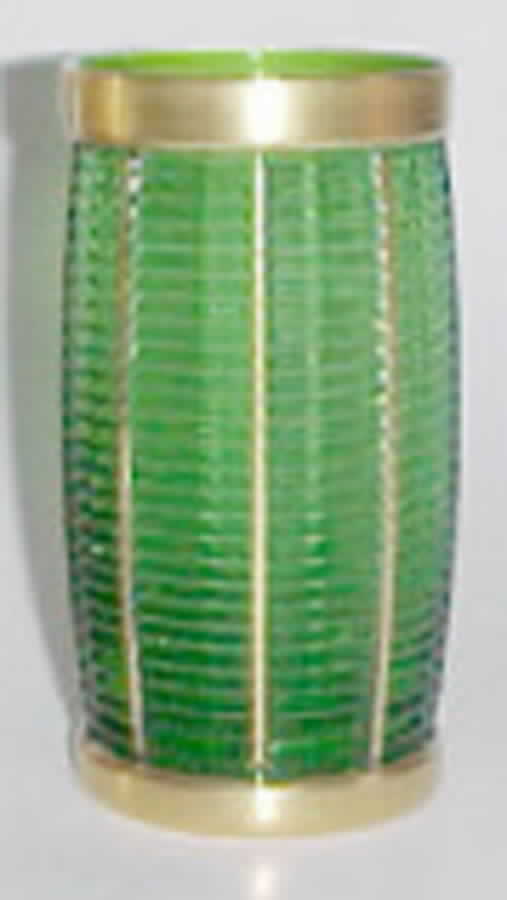 Marine Lights Green 15 Oz Flat Tumbler by Imperial Glass-Ohio-1
