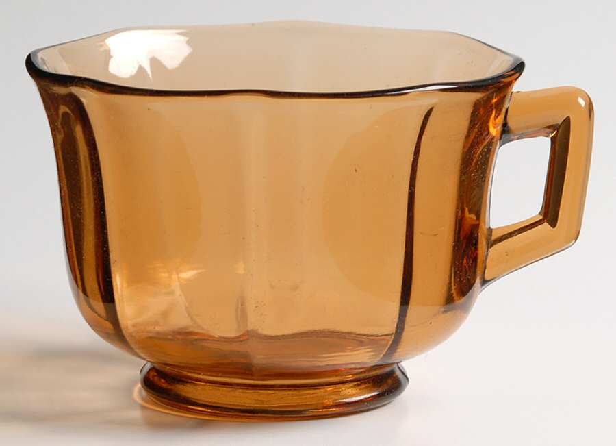 Molly Dark Amber Cup Only by Imperial Glass-Ohio-1
