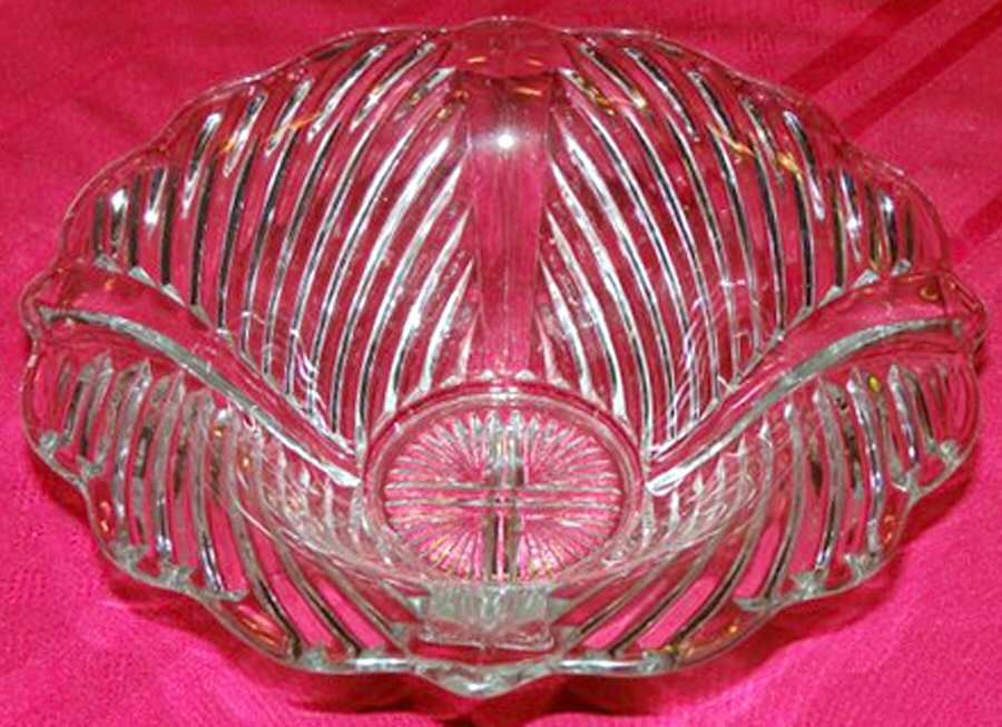 303 Clear 10" Round Bowl by Indiana Glass-1