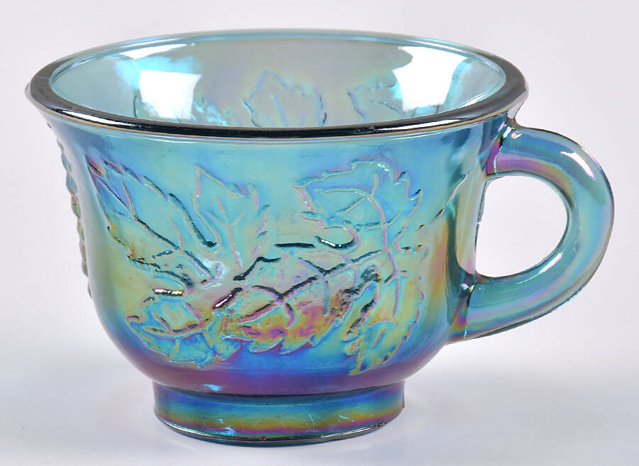 Princess Blue Carnival (Punch Set) Punch Cup by Indiana Glass-1