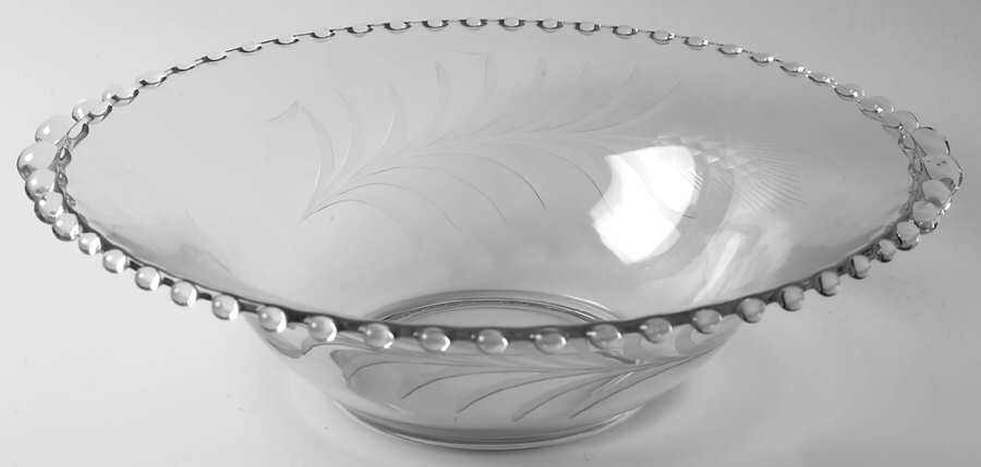 Wheat (Stem #3400) 12" Belled Bowl by Imperial Glass-Ohio-1