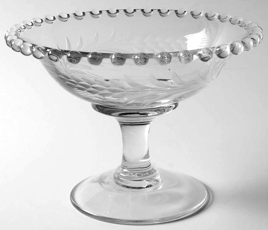 Wheat (Stem #3400) Comport by Imperial Glass-Ohio-1