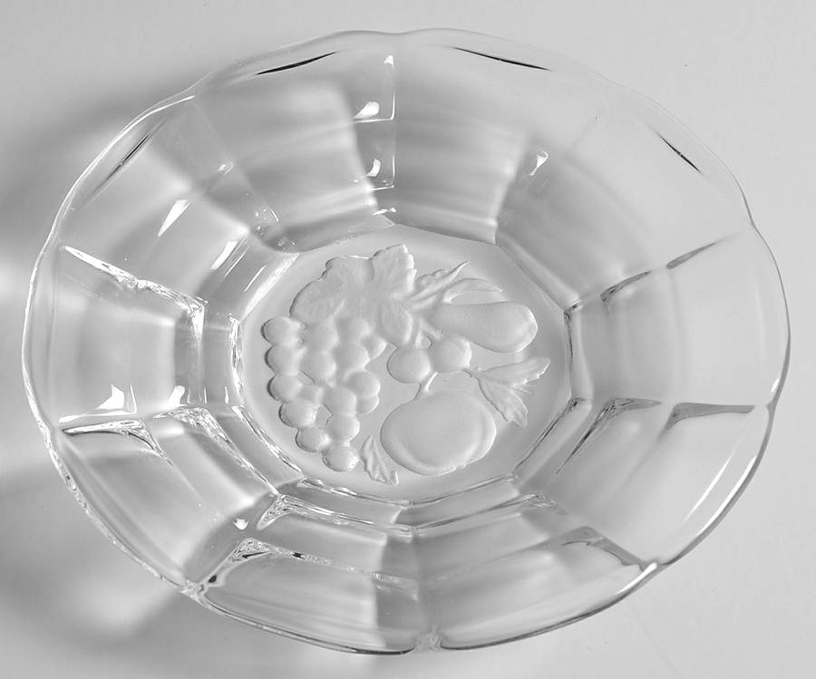 Intaglio Fruit (Line 255) Bread & Butter Plate by Imperial Glass-Ohio-1