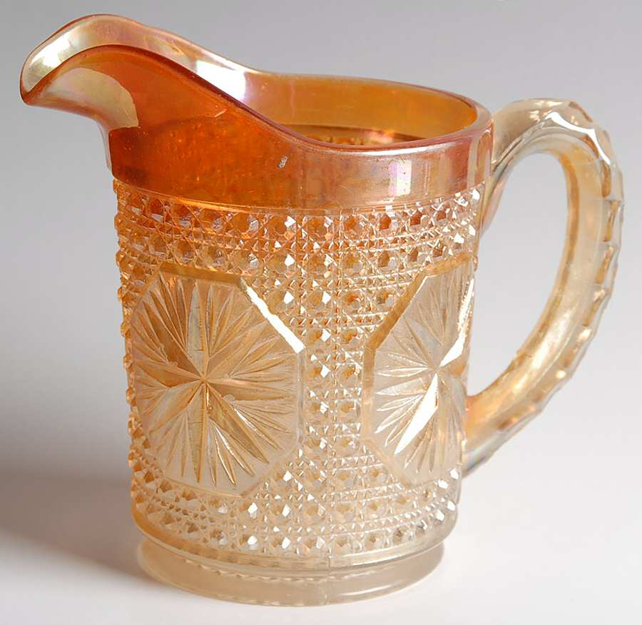 Amelia Marigold Carnival 18 Oz Pitcher by Imperial Glass-Ohio-1