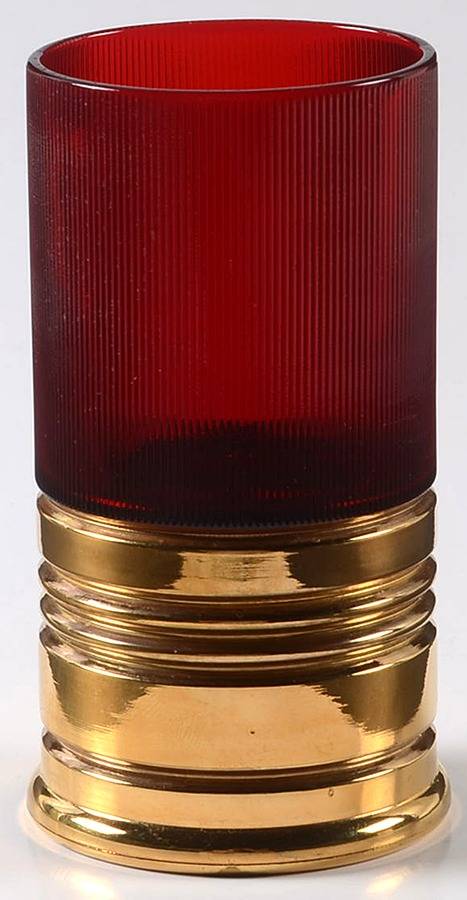 Big Shots Ruby 11 Oz Flat Tumbler by Imperial Glass-Ohio-1