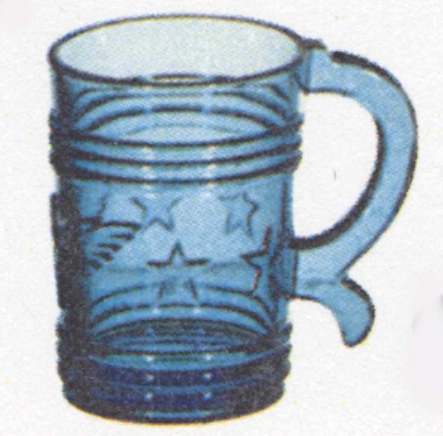 Animals & Figurines #154 Eagle Mug by Imperial Glass-Ohio-1