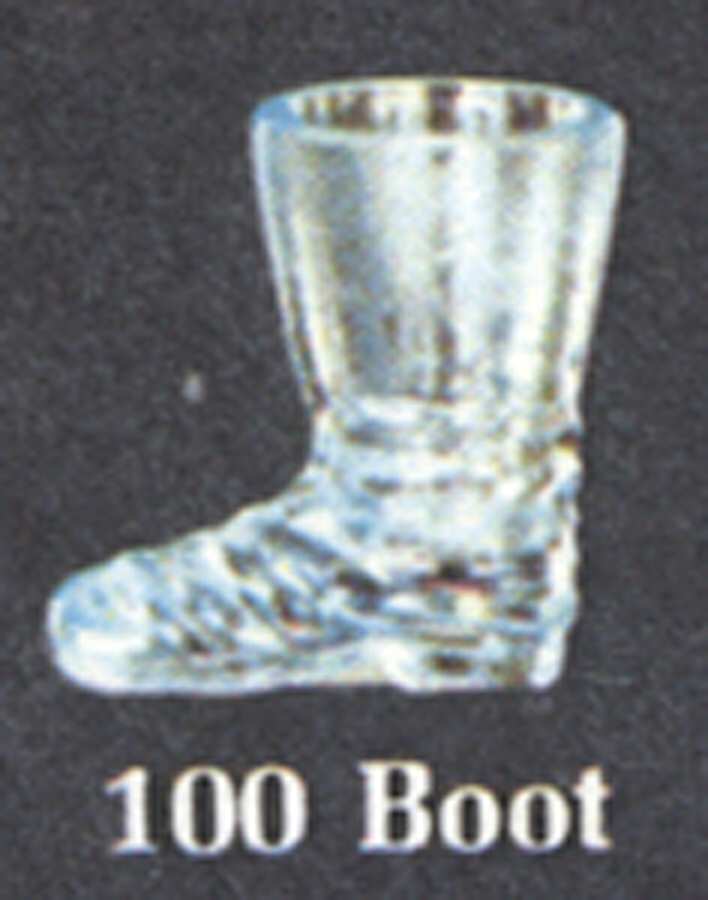 Animals & Figurines #100 Mini Boot Vase by Imperial Glass-Ohio-1