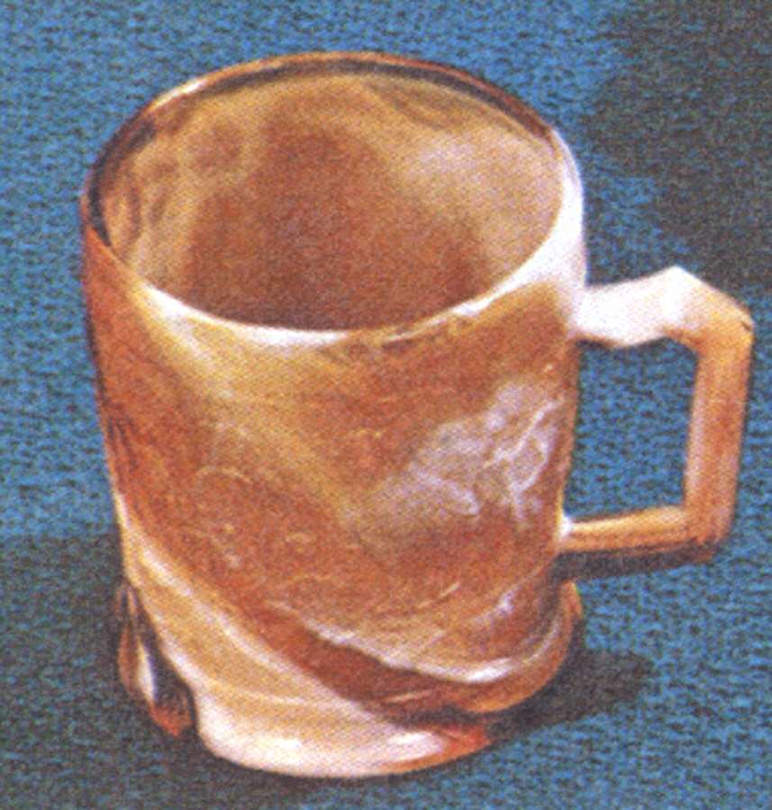Animals & Figurines #210 Robin (Bird) Mug by Imperial Glass-Ohio-1