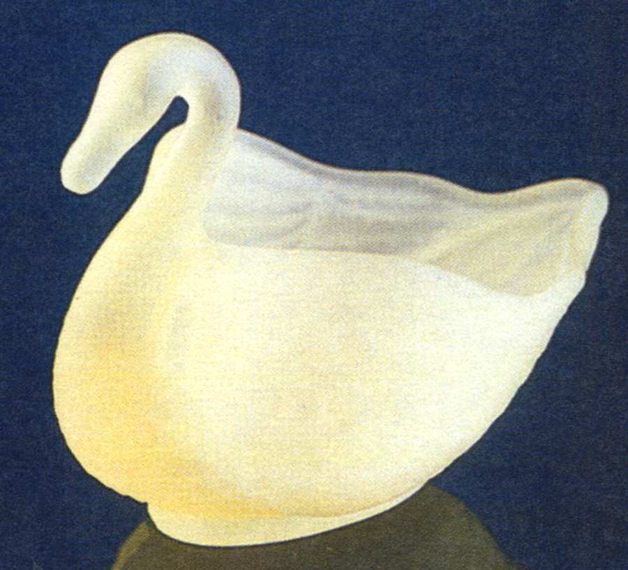 Animals & Figurines #27/147 Open (Mint) 4" Swan by Imperial Glass-Ohio-1