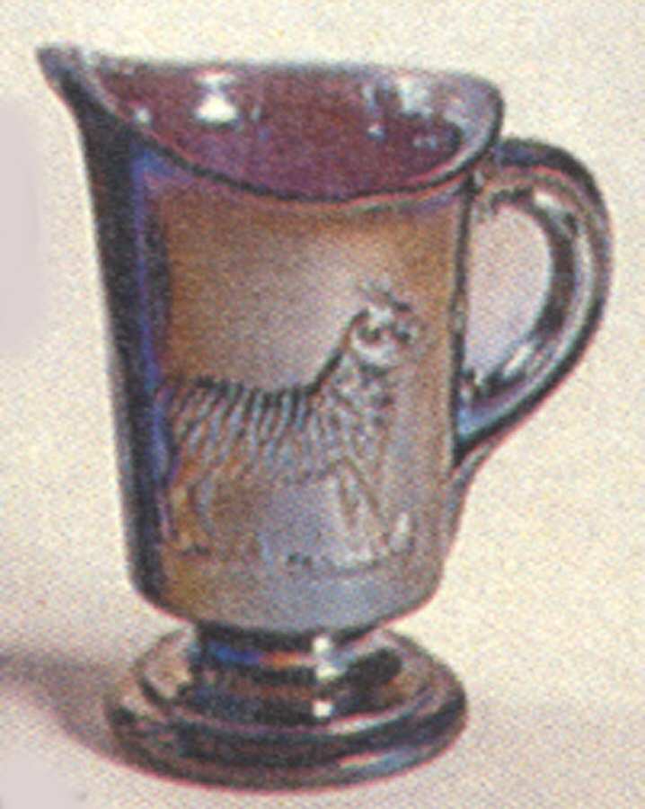 Animals & Figurines #906 Mini Lamb Creamer by Imperial Glass-Ohio-1