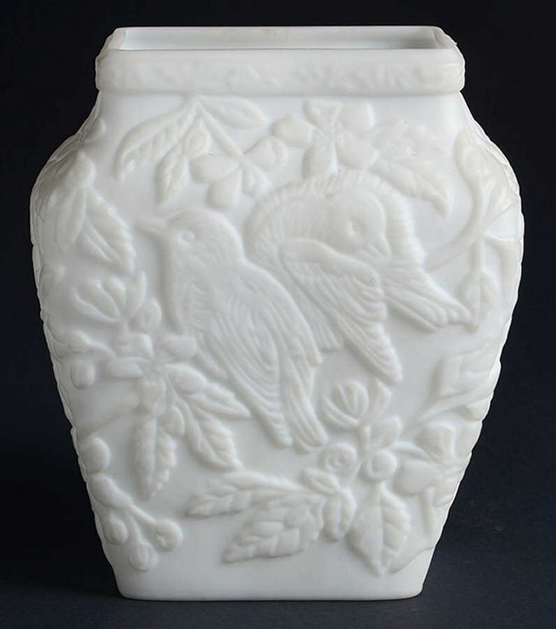 Animals & Figurines #143 Lovebirds Vase by Imperial Glass-Ohio-1