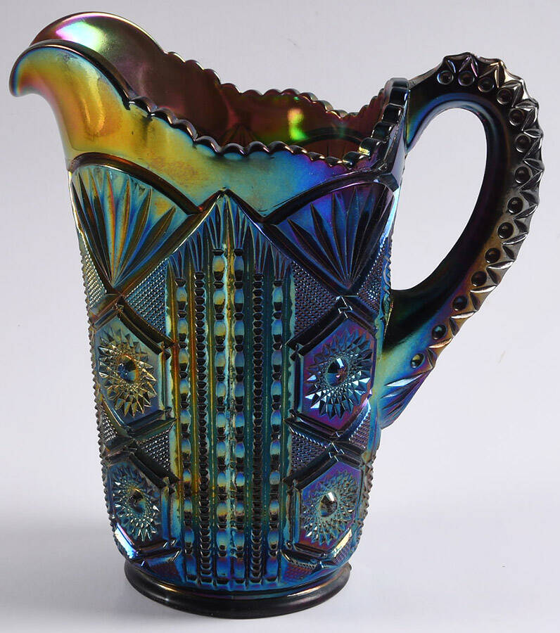 Chatelaine Amethyst 38 Oz Pitcher by Imperial Glass-Ohio-1
