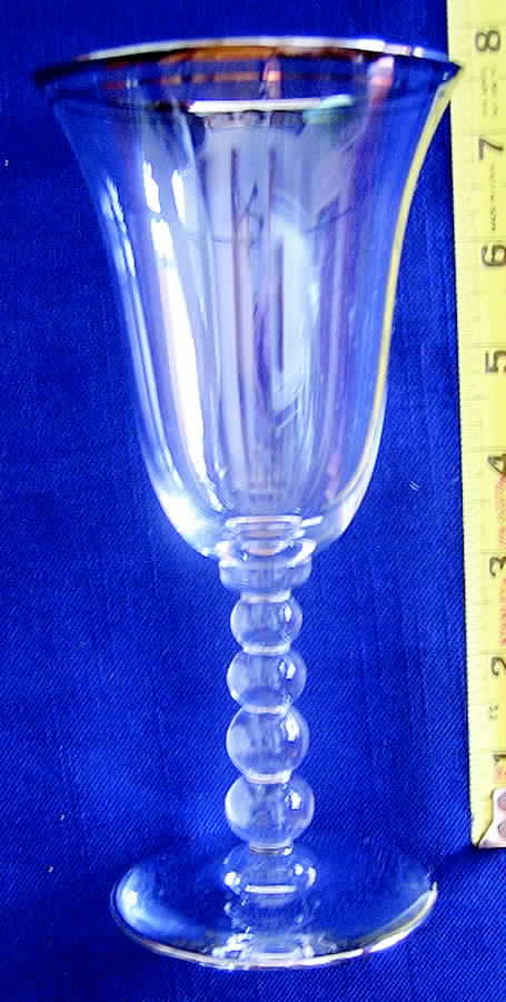 3400-6 Water Goblet by Imperial Glass-Ohio-1