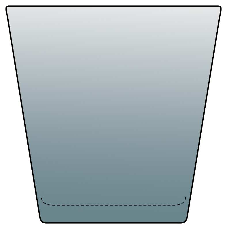 Kartio Grey 7 Oz Flat Tumbler by Iittala-1