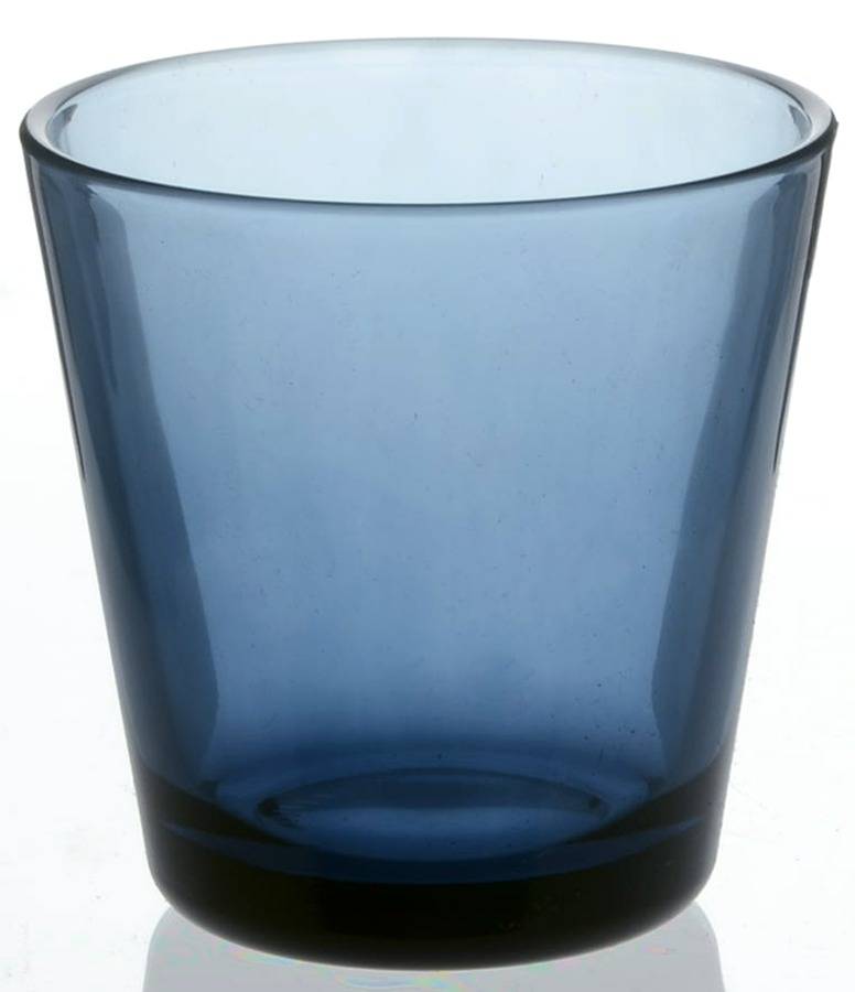 Kartio Blueberry Blue 7 Oz Flat Tumbler by Iittala-1