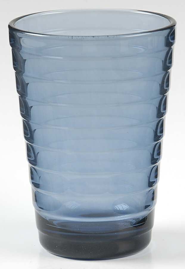 Aino Aalto Blueberry Blue 11 Oz Flat Tumbler by Iittala-1