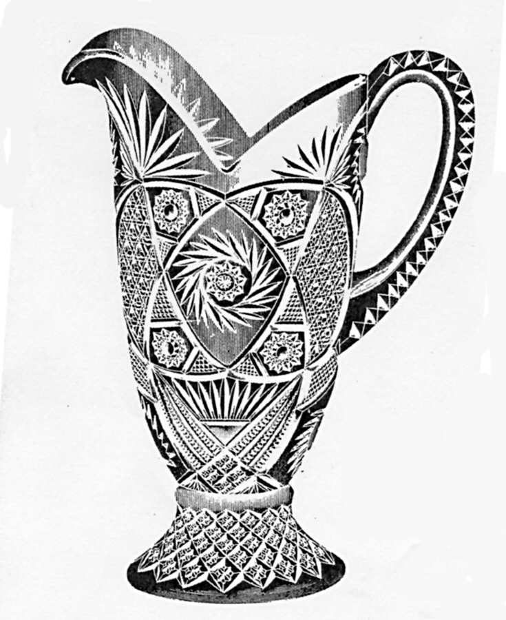 300 Clear Pitcher by Imperial Glass-Ohio-1