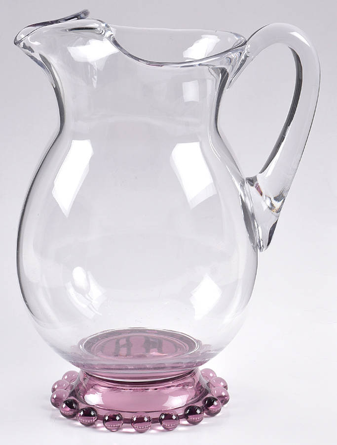 Candlewick Amethyst Base (400-19) Pitcher by Imperial Glass-Ohio-1