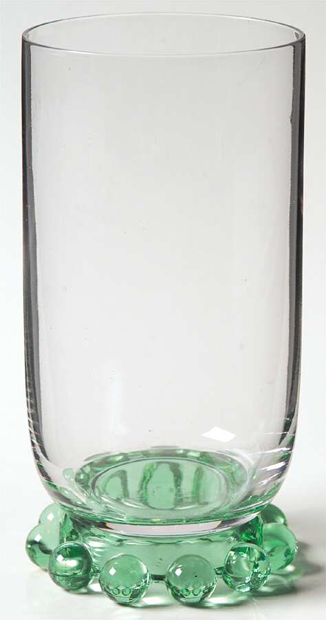 Candlewick Green Base (400-19) Flat Tumbler by Imperial Glass-Ohio-1