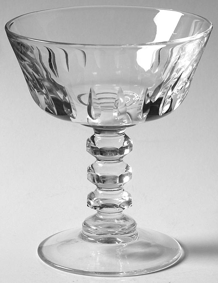 Wellington Champagne/Tall Sherbet by Imperial Glass-Ohio-1