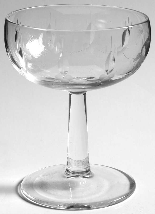 F4-1 Champagne/Tall Sherbet by Imperial Glass-Ohio-1