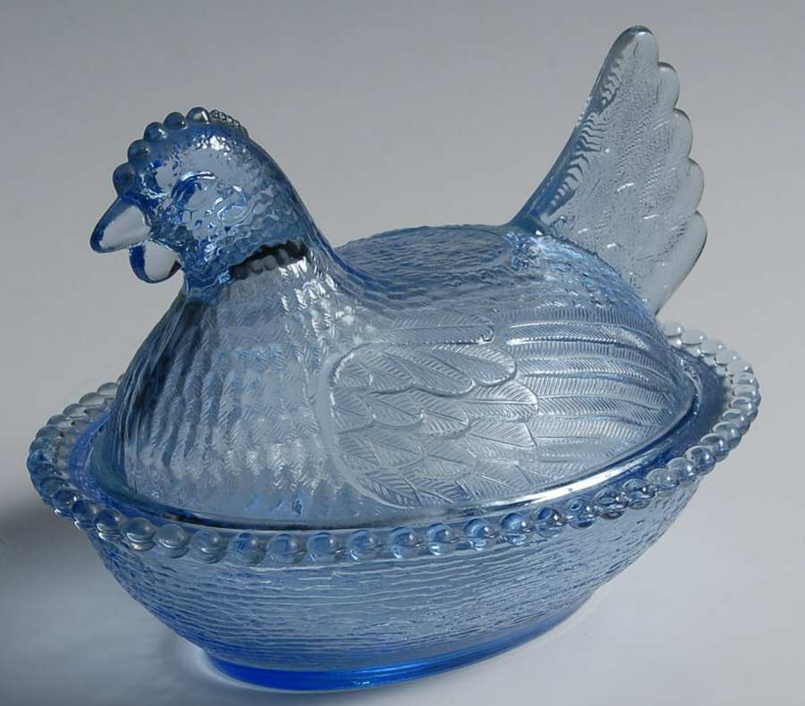 Indiana Animals & Figurines Hen on Nest by Indiana Glass-1