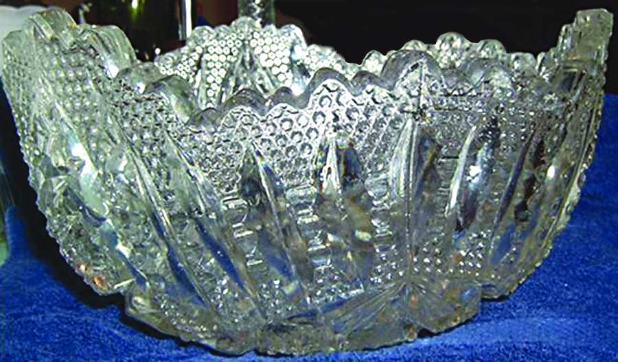 464 Clear 8" Round Bowl by Imperial Glass-Ohio-1