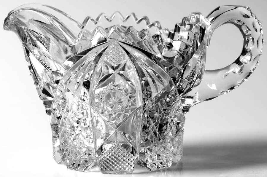 526 Clear Creamer by Imperial Glass-Ohio-1
