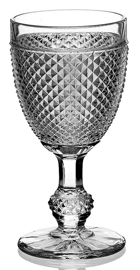Diamond Point Clear Claret Wine by Ivima-1