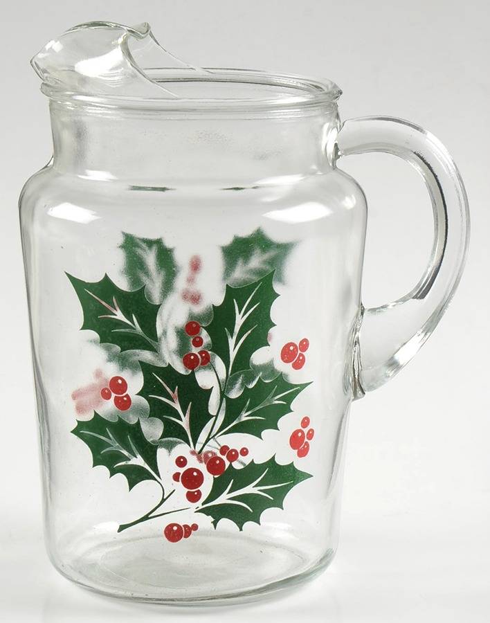 Holly 76 Oz Pitcher by Indiana Glass-1