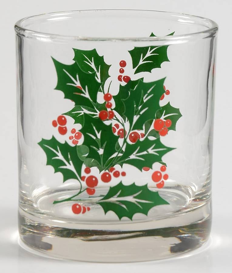 Holly 6 Oz Flat Tumbler by Indiana Glass-1