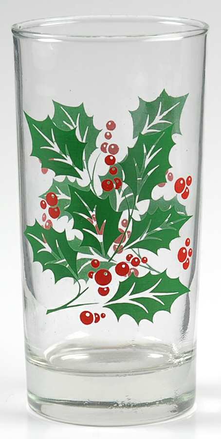 Holly 8 Oz Flat Tumbler by Indiana Glass-1