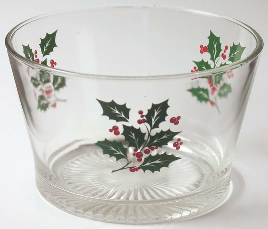 Holly Ice Bucket by Indiana Glass-1