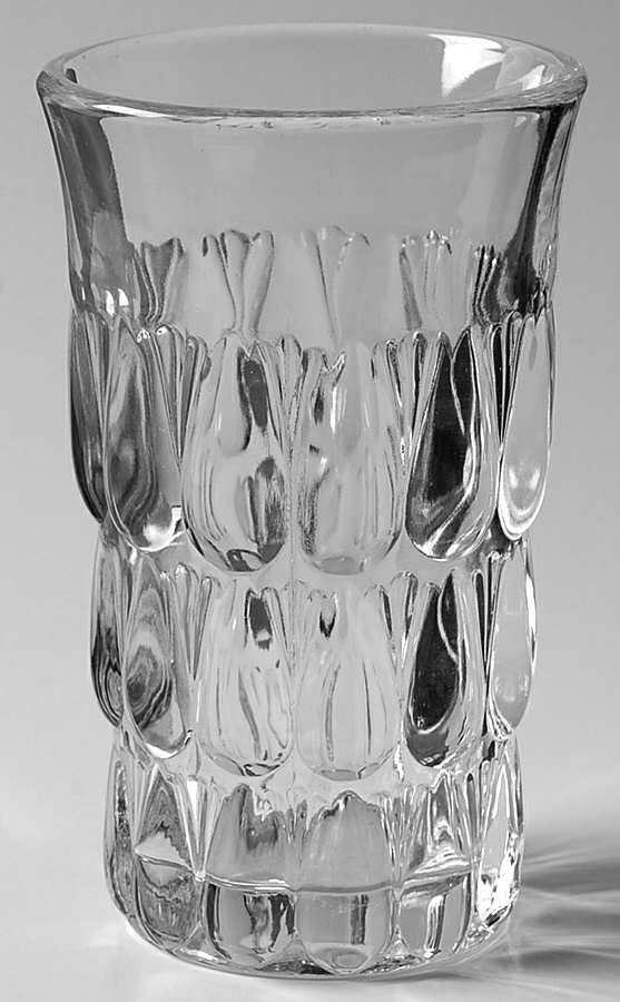 325 Clear 8 Oz Flat Tumbler by Indiana Glass-1