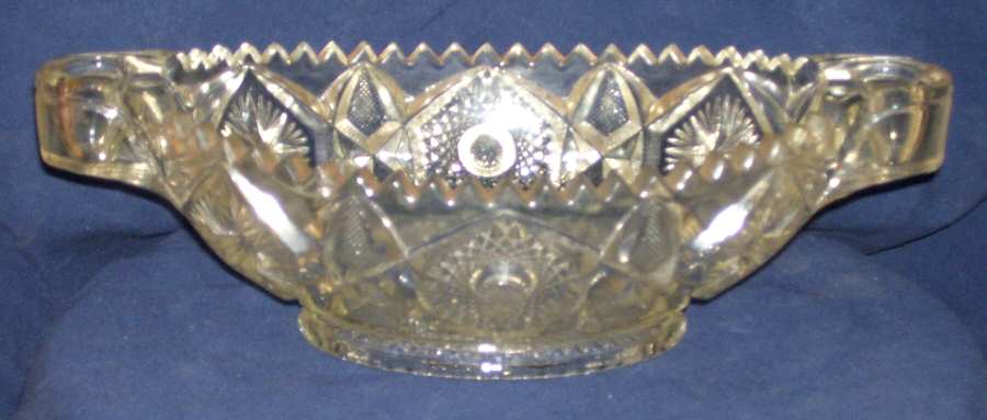 607 Clear Candle Bowl/Centerpiece by Imperial Glass-Ohio-1